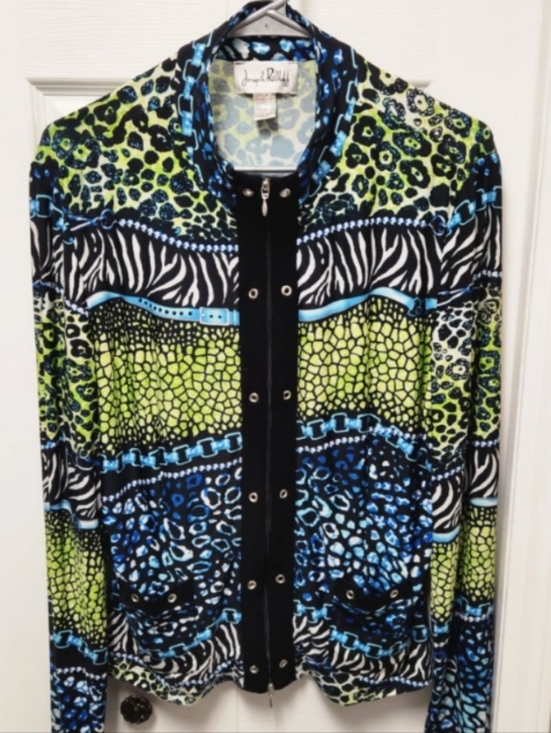 Joseph Ribkoff Vibrant Jacket - Picture 6 of 11